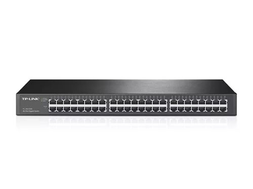 Vente TP-LINK 48-port Gigabit Switch 48 10/100/1000M RJ45 ports au meilleur prix