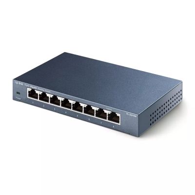 Vente TP-LINK 8-port Desktop Gigabit Switch 8 10/100/1000M RJ45 TP-Link au meilleur prix - visuel 2