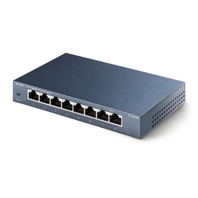 Vente TP-LINK 8-port Desktop Gigabit Switch 8 10/100/1000M RJ45 TP-Link au meilleur prix - visuel 4