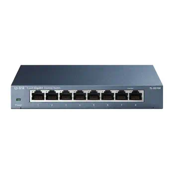 Comparaison TP-Link TL-SG108 Non-géré Gigabit Ethernet (10/100/1000) Noir