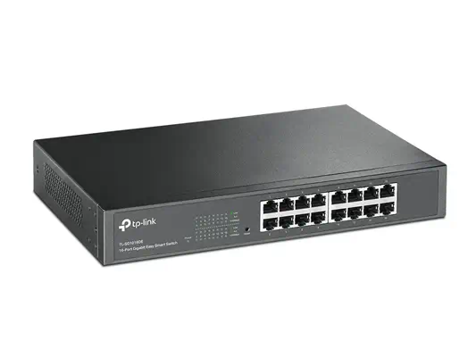 TP-Link TL-SG1016DE Géré L2 Gigabit Ethernet (10/100/1000) 1U TP-Link - visuel 1 - hello RSE - Switch Gigabit