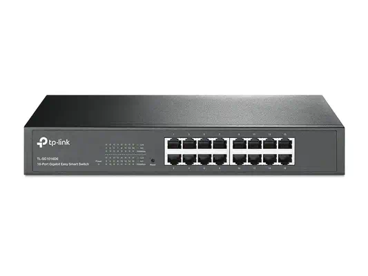 TP-Link TL-SG1016DE Géré L2 Gigabit Ethernet (10/100/1000) 1U TP-Link - visuel 1 - hello RSE - Mise hors tension des ports en veille