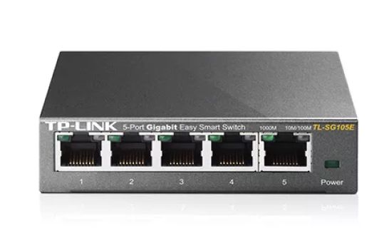 Vente TP-LINK 5-Port Gigabit Desktop Easy Smart Switch 10/100/1000Mbps TP-Link au meilleur prix - visuel 2