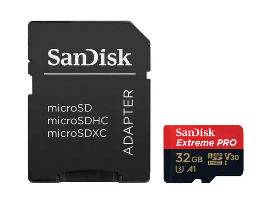 SanDisk Extreme Pro 32 Go MicroSDHC UHS-I Classe 10 - Sandisk - Carte Mémoire - visuel 3