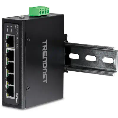 Trendnet TI-E50 commutateur réseau Non-géré Fast Ethernet (10/100) Noir - Switchs et Hubs - visuel 5