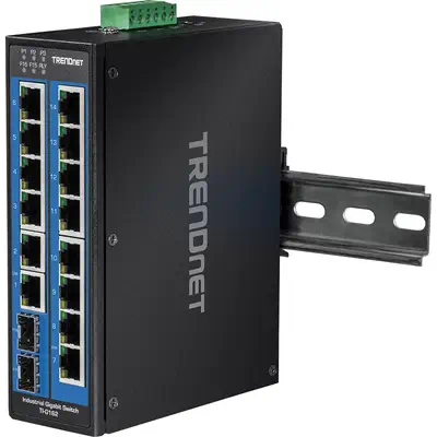 Trendnet TI-G162 commutateur réseau Gigabit Ethernet (10/100/1000) Noir - Switchs et Hubs - visuel 6