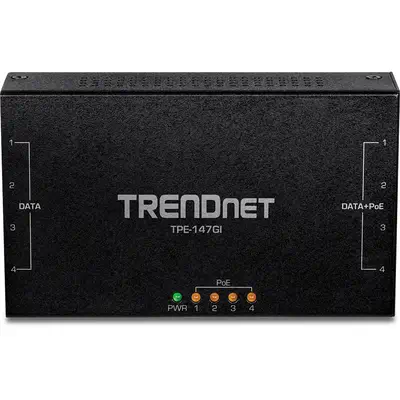 Trendnet TPE-147GI adaptateur et injecteur PoE Gigabit Ethernet - Switchs et Hubs - visuel 4