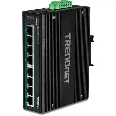 Trendnet TI-PG80B commutateur réseau Gigabit Ethernet (10/100/1000) Connexion Ethernet, supportant l - Switchs et Hubs - visuel 1