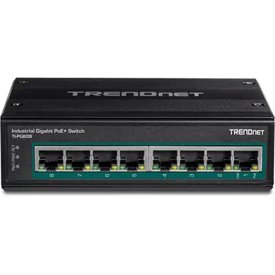 Trendnet TI-PG80B commutateur réseau Gigabit Ethernet (10/100/1000) Connexion Ethernet, supportant l - Switchs et Hubs - visuel 2
