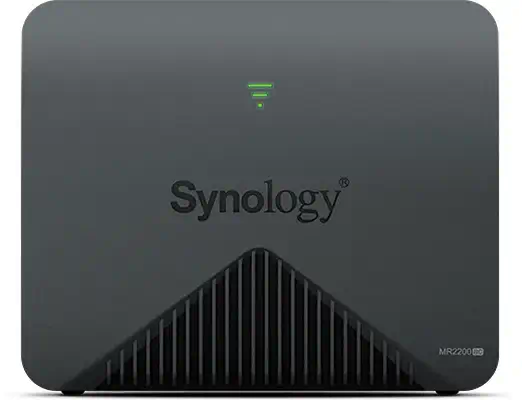 Synology MR2200AC routeur sans fil Gigabit Ethernet Bi-bande (2,4 GHz / 5 GHz) Noir - Borne Wifi - visuel 1