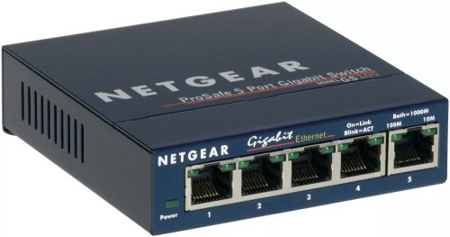 Achat NETGEAR SWITCH 5 PORTS 10/100/1000 MBPS NON RACKABLE - NON MANAGEABLE - 0606449029673