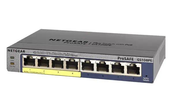 Achat NETGEAR GS108PE sur hello RSE - visuel 3