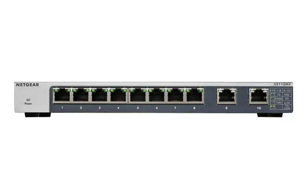 Achat NETGEAR GS110MX-100PES 8 Port 10/100/1000 Mbit/s 2x sur hello RSE - visuel 3