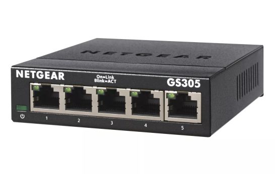 Vente NETGEAR 5-port Gigabit Ethernet Unmanaged Switch GS305 NETGEAR au meilleur prix - visuel 2