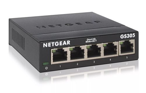 Revendeur officiel Switchs et Hubs NETGEAR 5-port Gigabit Ethernet Unmanaged Switch GS305