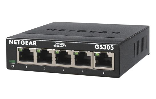 Vente NETGEAR 5-port Gigabit Ethernet Unmanaged Switch GS305 NETGEAR au meilleur prix - visuel 4