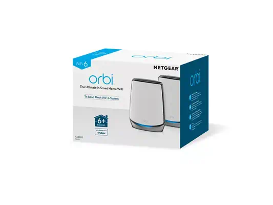 Orbi RBK852 AX6000 WiFi 6 Mesh System Netgear - visuel 1 - hello RSE - Un système Wifi indispensable