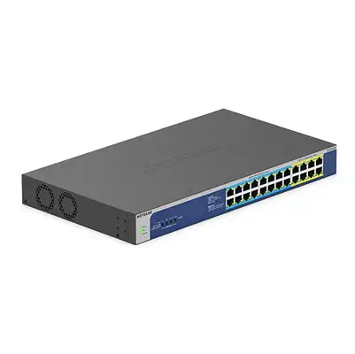 NETGEAR GS524UP Non-géré Gigabit Ethernet (10/100/1000) Connexion Ethernet, Netgear - visuel 1 - hello RSE - Connectivité instantanée et performances fiables