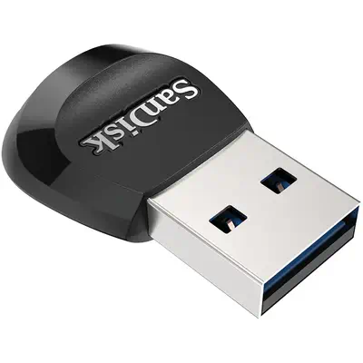 SanDisk MobileMate lecteur de carte mémoire USB 3.2 Gen 1 (3.1 Gen 1) Noir - Sandisk - Accessoire Stockage - visuel 1