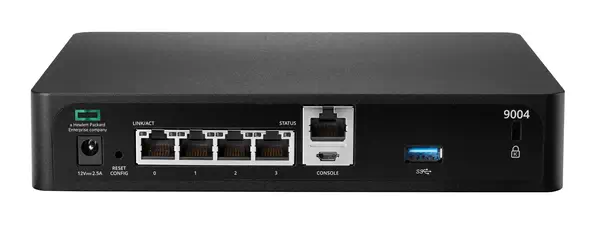 Passerelle Aruba Networking 9004 (RW) 4 ports GbE HP - visuel 1 - hello RSE - Déploiements flexibles avec une sécurité renforcée