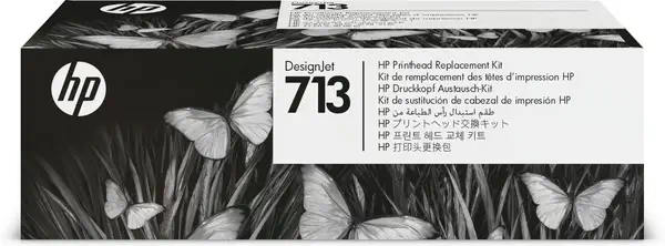 Kit de remplacement pour tête d'impression HP 713 DesignJet - Cartouches d'encre - visuel 2