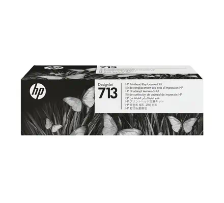 Kit de remplacement pour tête d'impression HP 713 DesignJet - Cartouches d'encre - visuel 1