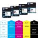 Vente HP 712 3-Pack 29-ml Cyan DesignJet Ink Cartridge HP au meilleur prix - visuel 4