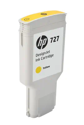 HP 727 cartouche d'encre DesignJet jaune, 300 ml - Autres consommables - visuel 2