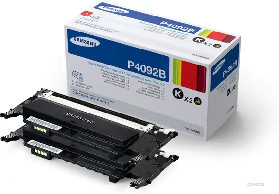 Pack de 2 cartouches de toner noir Samsung CLT-P4092B - HP - Toner - visuel 3