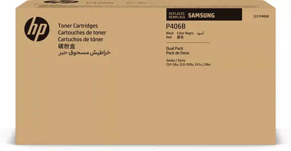 Achat HP Samsung CLT-P406B Pack de 2 cartouches de sur hello RSE - visuel 9