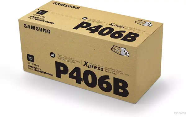 Vente HP Samsung CLT-P406B Pack de 2 cartouches de HP au meilleur prix - visuel 4