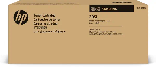 Toner noir grande capacité HP authentique MLT-D205L - visuel 4