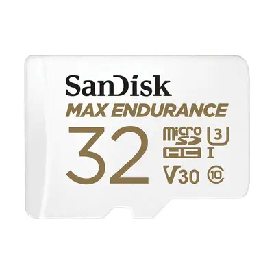 SanDisk Max Endurance 32 Go MicroSDHC UHS-I Classe 10 - Sandisk - Carte Mémoire - visuel 1
