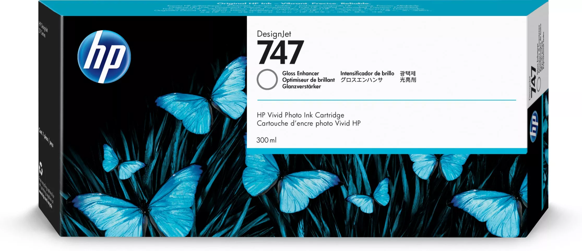 Vente HP 747 300-ml Gloss Enhancer Cartridge HP au meilleur prix - visuel 2