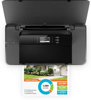HP Officejet 200 Mobile Sans fil Couleur Imprimante - Imprimante Jet d'encre et photo - visuel 7