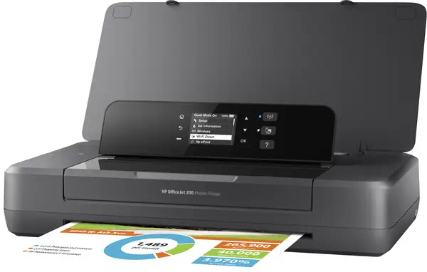 HP Officejet 200 Mobile Sans fil Couleur Imprimante - Imprimante Jet d'encre et photo - visuel 4