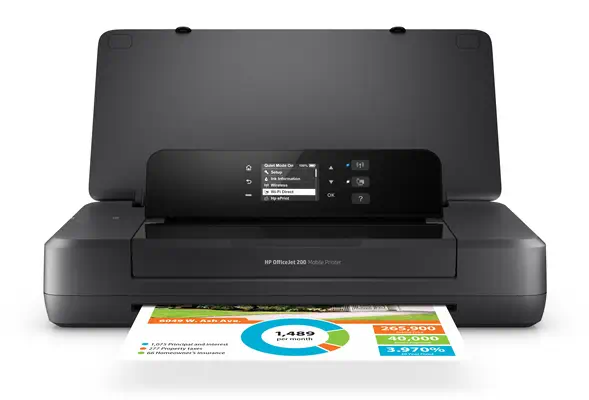 HP Officejet 200 Mobile Sans fil Couleur Imprimante - Imprimante Jet d'encre et photo - visuel 8