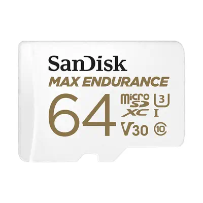 SanDisk Max Endurance 64 Go MicroSDXC UHS-I Classe 10 - Sandisk - Carte Mémoire - visuel 1
