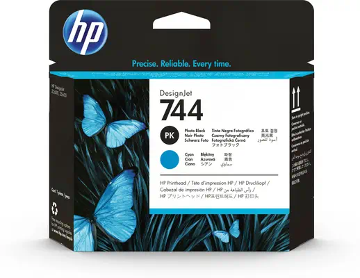 HP 744 tête d'impression DesignJet photo mat/cyan - Autres consommables - visuel 10
