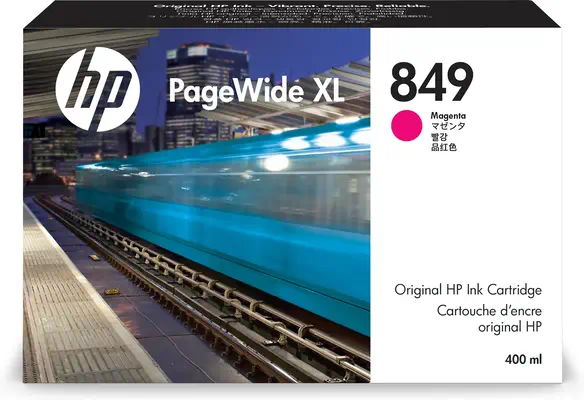 Cartouche d'encre HP 849 PageWide XL magenta 400 ml - Cartouches d'encre - visuel 1