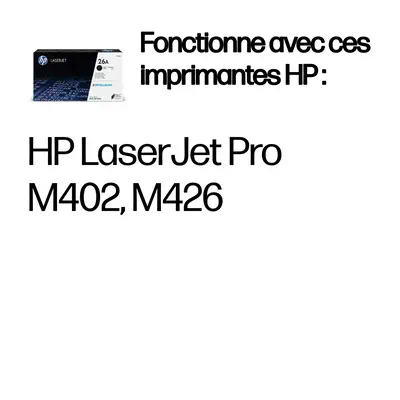 HP 26A original Toner cartridge CF226A black - visuel 1