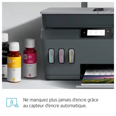 Smart Tank Plus 655 Sans fil All-in-One Couleur Imprimante, Copieur, Scanner - HP - Multifonctions Jet d'encre - visuel 7