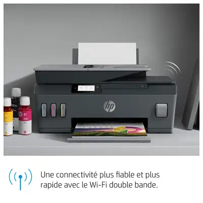 Smart Tank Plus 655 Sans fil All-in-One Couleur Imprimante, Copieur, Scanner - HP - Multifonctions Jet d'encre - visuel 8