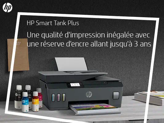 Smart Tank Plus 655 Sans fil All-in-One Couleur Imprimante, Copieur, Scanner - HP - Multifonctions Jet d'encre - visuel 3
