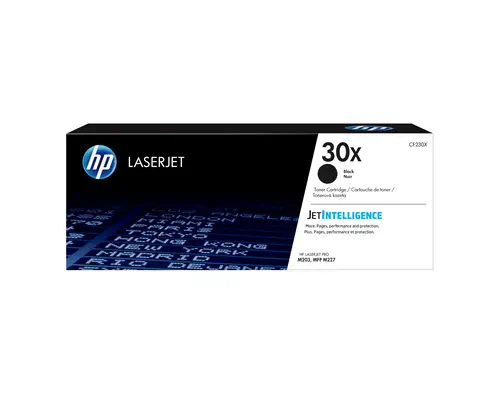 Cartouche de toner HP 30X LaserJet noir grande HP - visuel 1 - hello RSE - Valeur maximale - cartouches grande capacité disponibles en option