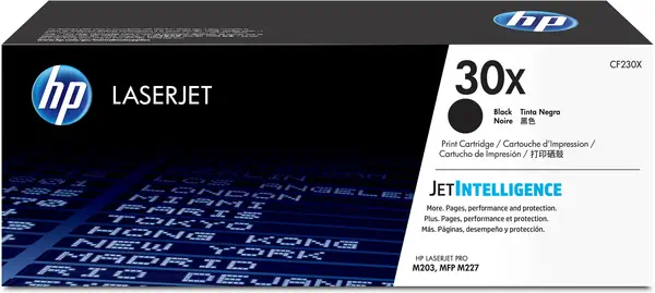 Cartouche de toner HP 30X LaserJet noir grande HP - visuel 1 - hello RSE - Faites le choix de l'environnement