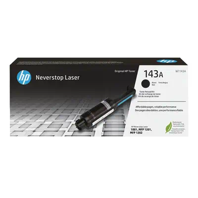 Kit de recharge de toner laser noir HP 143A Neverstop authentique - Toner - visuel 2