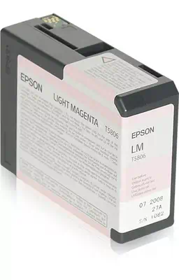 Epson Encre Pigment Magenta Clair SP 3800 (80ml) - Autres consommables - visuel 1