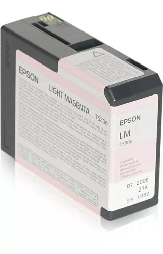 Vente EPSON T5806 cartouche de encre magenta clair capacité au meilleur prix
