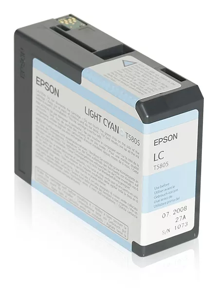 Achat EPSON T5805 cartouche de encre cyan clair capacité au meilleur prix